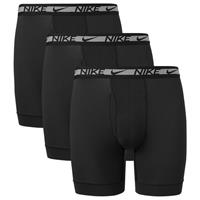 Nike Boxer Shorts Brief 3er-Pack - Schwarz/Grau