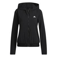 adidas Branded Elastic Layer Trainingsjacke Damen, schwarz, S (34-36 EU)