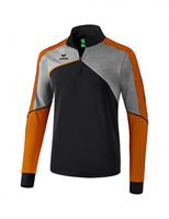 erima Premium One 2.0 Trainingstop black/grey melange/neon orange