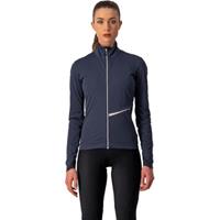 Castelli Women's Go Cycling Jacket AW21 - DARK STEEL BLUE-SOFT PINK