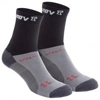 Inov-8 Speed Sock High - Hardloopsokken, zwart/grijs