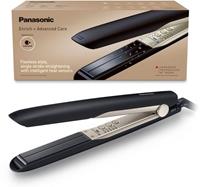 Panasonic Straightener EH-HS0E moeiteloze styling zoals bij de kapper met unieke nanoe™-technologie en 3d keramisch gecoate platen