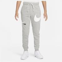 Nike Jogginghose NSW Fleece Swoosh - Grau/Weiß Kinder