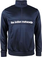 The Indian Maharadja Drill Top Men Poly Terry Half Zip Navy