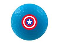 Volvik Marvel Captain America Golfbal