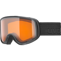 Uvex scribble LG Wintersportbrille Schwarz Unisex Orange Zylindrische (flache) Linse