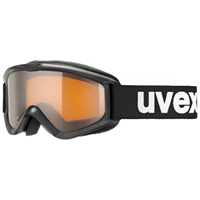Uvex 5538192312 Wintersportbrille Schwarz Kinder Gold