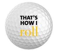 JUMBOGOLF JUMBO GOLF&HOCKEY That's How I Roll Golfbal