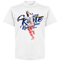 Retake Kane Engeland Script T-Shirt - Wit - Kinderen - 4 Years
