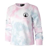 Quiet Please Tie Dye Sweatshirt Damen