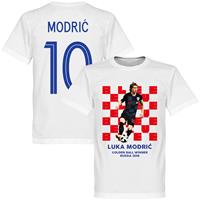 Retake Kroatië Modric Golden Ball 2018 Winner T-Shirt - Kinderen - 6 Years