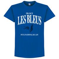 Retake Frankrijk Les Bleus Rugby T-Shirt - Blauw - Kinderen - 10 Years