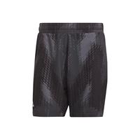 adidas Primeblue 7-Inch Printed Shorts - Herren, Grey Five / Black