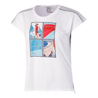 Lucky in Love Stamp It T-Shirt Damen