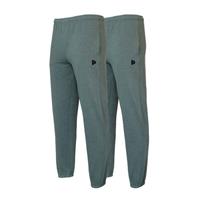 Donnay Donnay Heren - 2-Pack - Joggingbroek Alec - Legergroen gemêleerd