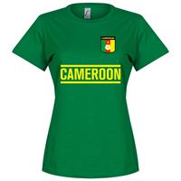 Retake Kameroen Team Dames T-Shirt - Groen