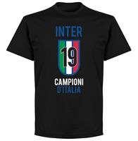 Retake Inter Milan Scudetto 19T-shirt - Zwart - Kinderen - 10 Years