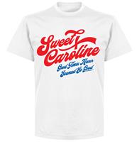 Retake Sweet Caroline T-shirt - Wit