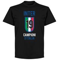 Inter Milan Scudetto 19T-shirt - Zwart