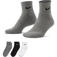 Nike Senior sportsokken - set van 3 multi zwart/grijs/wit
