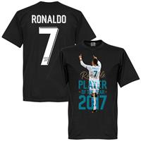 Retake Ronaldo Player Of The Year 2017 T-Shirt - Kinderen - 10 Years