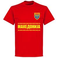 retake Macedonië Team T-Shirt - Rood