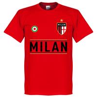 Retake Milan Team T-Shirt - Rood - Kinderen - 10 Years