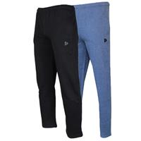 Donnay Donnay Heren - 2-Pack - Joggingbroek Wess - Zwart & Donkerblauw