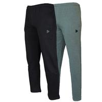 Donnay Donnay Heren - 2-Pack - Joggingbroek Wess - Zwart & Legergroen