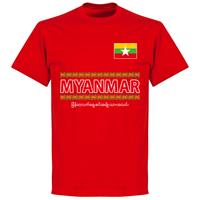 Retake Myanmar Team T-Shirt - Rood