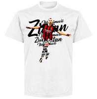Retake Ibrahimovic Milan Script T-Shirt - Wit - Kinderen - 10 Years
