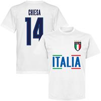 Retake Italië Chiesa 14 Team T-Shirt - Wit - Kinderen - 10 Years