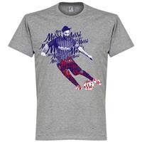 Messi Barcelona Script T-Shirt - Kinderen - 10 Years