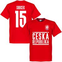 Retake Tsjechië Soucek 15 Team T-Shirt - Rood - Kinderen - 10 Years
