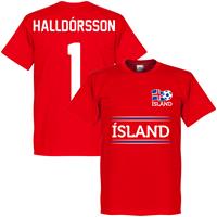 Retake IJsland Keeper Halldorsson Keeper Team T-Shirt - Kinderen - 10 Years