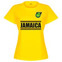 Retake Jamaica Team Dames T-Shirt - Geel