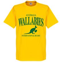 Retake Australië Wallabies Rugby T-shirt - Geel - Kinderen - 10 Years