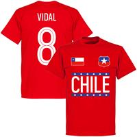 Retake Chili Vidal Team T-Shirt - Rood