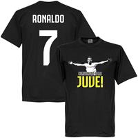 Retake Welcome To Juventus Ronaldo T-Shirt - Kinderen - 12 Years