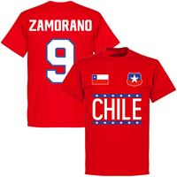 Retake Chili Zamorano Team T-Shirt - Rood - Kinderen - 10 Years