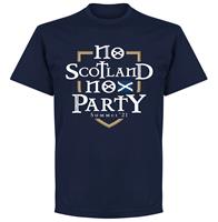 Retake No Scotland No Party T-Shirt - Navy - Kinderen - 10 Years