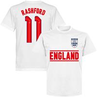 Retake Engeland Rashford 11 Team T-Shirt - Wit - Kinderen - 10 Years