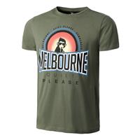 Quiet Please Melbourne Sunrise T-shirt Heren