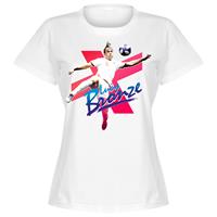 Retake Lucy Bronze Dames T-Shirt - Wit