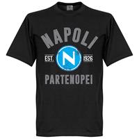 Retake Napoli Established T-Shirt - Kinderen - Zwart - 10 Years