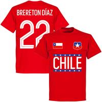 Retake Chili Brereton Diaz 22 Team T-Shirt - Rood - Kinderen - 10 Years