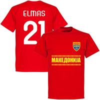 Retake Macedonië Elmas 21 Team T-Shirt - Rood - Kinderen - 10 Years