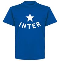 Retake Inter Stars T-Shirt - Blauw - Kinderen - 10 Years