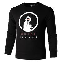 Quiet Please Advantage Logo Sweatshirt Heren