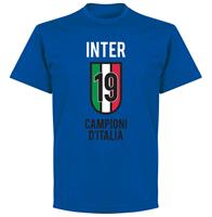 Retake Inter Milan Scudetto 19 T-shirt - Blauw - Kinderen - 10 Years